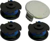 3 X Fadenspule + Kappe für Ryobi RLT 1825 1830 1831 1832 Produktbild-Vorschau 1
