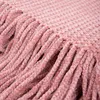 HOMLA CHENILLE Chenille-Decke rosa 130x170 cm Produktbild-Vorschau 4