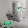 LEVIVO A+++ Kopffreie Dunstabzugshaube 60cm Umluft & Abluft Produktbild-Vorschau 5