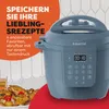 Instant Pot 921283, 5,7 liter, 1000 watt, blauw, roestvrij Productafbeelding-voorbeeld 4
