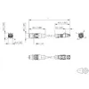 METZ CONNECT Verbindungsleitung M12 ST-RJ45 ST, 4-pol Produktbild-Vorschau 4