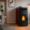 Hydrauliczny piec na pelety Kleona 22,7 kW Bordeaux Podgląd zdjęcia produktu 3