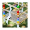 Bigjigs Toys Drevená hojdačka s korálkami Náhľad obrázku produktu 3
