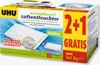 A product box for UHU Luftentfeuchter (air dehumidifier) refill bags. Produktbild-Vorschau