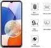 A smartphone with icons and text describing its features. Produktbild-Vorschau