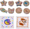 Handtuch magisch 30x30cm Baumwolle Tiere 8-fach Produktbild-Vorschau 4