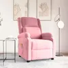 vidaXL Massagesessel Rosa Samt Produktbild-Vorschau 2