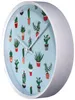 NeXtime Cactus, Wand, Quarzuhr, Rund, Mehrfarbig, Produktbild-Vorschau 4