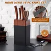 Kookmessen set, 7-delig, met messenblok, roestvrij staal, Productafbeelding-voorbeeld 5