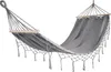 Verk 27124 Hamaka Houpací síť dřevo 200 x 100 cm šedá Náhled obrázku produktu 1