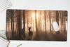 MuchoWow® Schreibtischunterlage Wald - Hirsche - Sonne - Produktbild-Vorschau 5