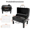 Sunjas Holzkohlegrill Portable, Tischgrill Campinggrill mit Produktbild-Vorschau 7