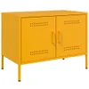 TV-Schrank Senfgelb 68x39x50,5 cm Stahl Produktbild-Vorschau 1