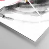 Wanduhr - Quadrat - Glasuhr - Frau Gesicht - 30x30cm - Produktbild-Vorschau 5