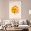 MuchoWow® Wandteppich Wandbehang Sonne - Gesicht - Sterne - Produktbild-Vorschau 5