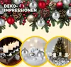 DEUBA® Weihnachtskugeln 54tlg Ø 6cm Kunststoff matt Produktbild-Vorschau 8
