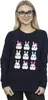 Star Wars - Sweatshirt für Damen BI38478 (L) (Marineblau) Produktbild-Vorschau 3