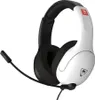 A white and black gaming headset with a microphone. Anteprima dell’immagine prodotto