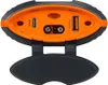 Close-up view of the ports and connectors on an orange and black jump starter power bank. Anteprima dell’immagine prodotto