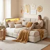 INONEFT Polsterbett Kinderbett 90x200cm mit LED und USB, Produktbild-Vorschau 9