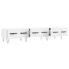 vidaXL Armoire TV Blanc 150x36x30 cm Bois composite Voir les images du produit 6