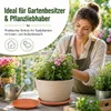 Pflanztopfuntersetzer Mira Terrakotta Ø 49cm - Rund Produktbild-Vorschau 8