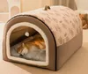 Hundehütte Indoor 2-in-1 – Hundehöhle & Hundebett für Produktbild-Vorschau 4