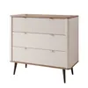 Geriffelte Kommode NAVANI 90 cm mit 3 Schubladen Produktbild-Vorschau 8