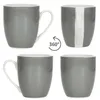 6x Variant šedá miska Ø14.3cm 450ml porcelán 6 osob Náhled obrázku produktu 2