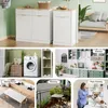 FCH armoire à linge pour panier à linge, meuble de salle de Voir les images du produit 8