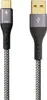 ProfiPatch USB A auf USB C Kabel 60W QC 3A 0,5m grau Produktbild-Vorschau 1