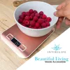 Intirilife Digitale Küchenwaage in ROSÉ GOLD – 5kg Produktbild-Vorschau 2