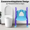 XINZI Kinder Toilettentrainer Toilettensitz mit Treppe Produktbild-Vorschau 3
