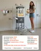 SucceBuy Machine à pop-corn avec chaudière et chariot, 800 Voir les images du produit 7