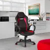 Sedia da ufficio ergonomica in ecopelle in stile sportivo Anteprima dell’immagine prodotto 2