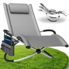 ELONEO Schaukelliege Outdoor mit Tasche, Relaxliege bis Produktbild-Vorschau 1