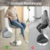 Set di 2 sgabelli da bar Sedia da bar Sedia girevole a 360° Anteprima dell’immagine prodotto 6