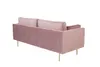 Venture Home 3-Sitzer-Sofa Boom Rosa Produktbild-Vorschau 2