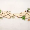 Holzscheiben oval Pinienholz 250g natur 6–10cm Basteln Deko Produktbild-Vorschau 6