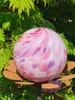 Edelrost Glasblume Ferrum, rosa-lila Kugeln Produktbild-Vorschau 3