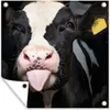 MuchoWow® 100x100 cm Outdoor-Poster Gartendeko Sichtschutz Produktbild-Vorschau 1