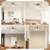 ZMH Plafoniere Camera da letto LED Nero 24W Luce soggiorno Anteprima dell’immagine prodotto 6