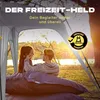 A couple is relaxing in a tent with large cushions, enjoying the outdoors. Voir les images du produit