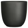 Mica Decorations Blumentopf - schwarz - Keramik - matt - Produktbild-Vorschau 1