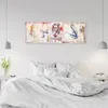 Leinwandbild Mädchen mit Buch 150x50 Feeby Beige bild für Produktbild-Vorschau 3