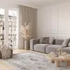 Tapiso Teppich VALLEY Modern Kurzflor Grau Beige Wohnzimmer Produktbild-Vorschau 4