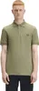 Fred Perry Poloshirt einfarbig grün Baumwolle Produktbild-Vorschau 7