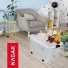 Plastový kontajner KADAX s kolieskami, organizačný box, Náhľad obrázku produktu 6