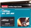 Makita GA023GZ Smerigliatrice angolare a batteria 40V Anteprima dell’immagine prodotto 15