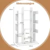 COSTWAY Bücherregal im Baumform, Regal mit 13 offenen Produktbild-Vorschau 7